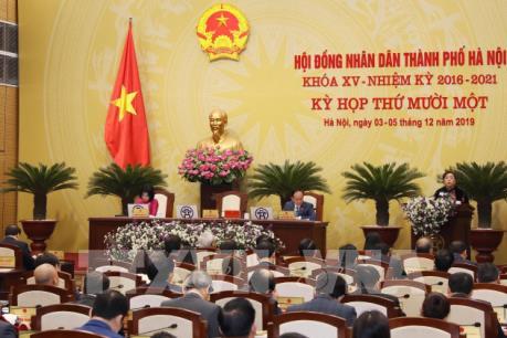 Khai mạc Kỳ họp thứ 11, Hội đồng nhân dân Tp. Hà Nội khóa XV