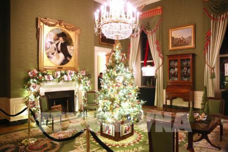 Nhà Trắng (Mỹ) trang hoàng chuẩn bị đón Giáng sinh 2019