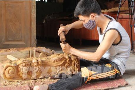 Làng nghề Vĩnh Phúc tất bật chuẩn bị đơn hàng Tết