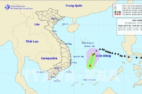 Bão số 7 suy yếu thành áp thấp nhiệt đới