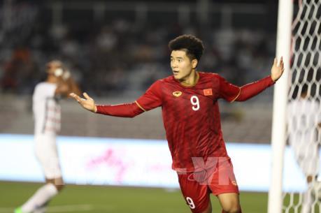 Những hình ảnh đầu tiên trận Bán kết bóng đá nam U22 Việt Nam – U22 Campuchia