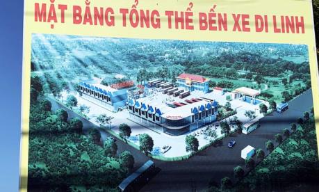 UBND tỉnh Lâm Đồng chỉ đạo tháo dỡ công trình sai phạm tại Bến xe Di Linh