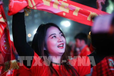 Việt Nam ăn mừng HCV SEA Games lịch sử của đội tuyển bóng đá nam