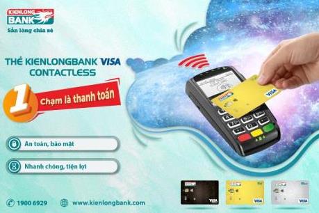 Kienlongbank ra mắt thẻ contactless nhiều tiện ích vượt trội