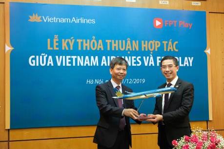 Triển khai ứng dụng FPT Play trên chuyến bay nội địa