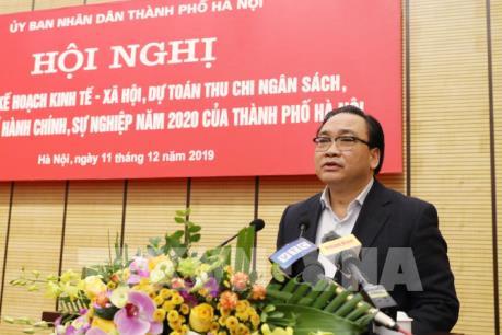 Hà Nội: Mục tiêu GRDP tăng từ 7,5% trở lên trong năm 2020