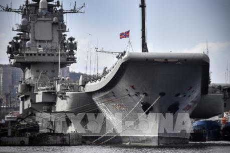 Nga: Cháy trên tàu sân bay Đô đốc Kuznetsov