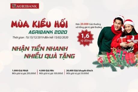 Agribank dành nhiều giải thưởng mùa kiều hối