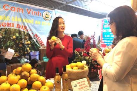 Khai mạc Tuần lễ cam Vinh và đặc sản tỉnh Nghệ An tại Hà Nội