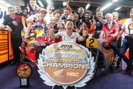 Honda chinh phục thành công danh hiệu Triple Crown MotoGP 2019