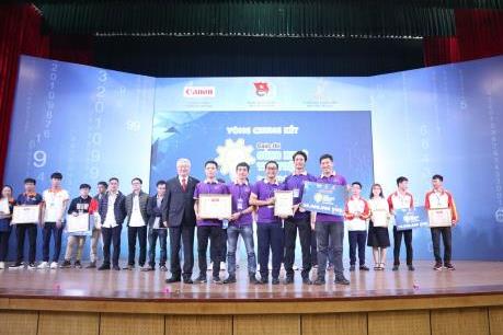 Chung kết và triển lãm cuộc thi “Công nghệ trí tuệ Canon Chie-Tech” năm 2019