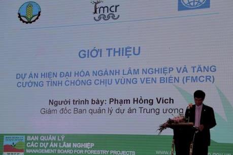 Hiện đại hóa ngành lâm nghiệp và tăng cường tính chống chịu ven biển