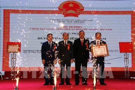 Huyện Thanh Liêm (Hà Nam) được công nhận huyện đạt chuẩn nông thôn mới