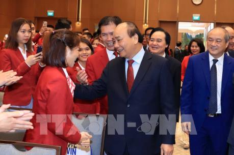 Thủ tướng gặp mặt vận động viên, huấn luyện viên đạt thành tích cao tại Sea Games 30