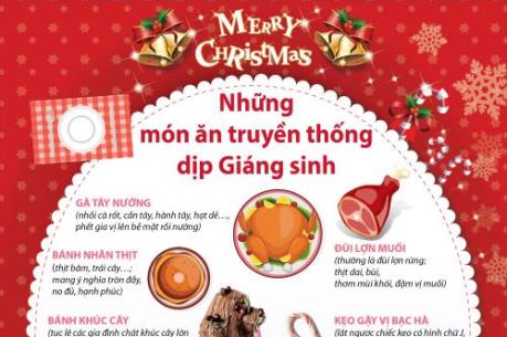 Những món ăn truyền thống dịp Giáng sinh