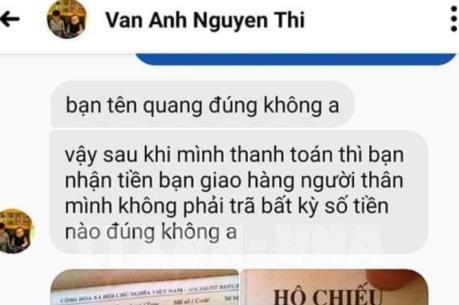 Cảnh báo thủ đoạn dùng tài khoản facebook lừa lấy mã OTP