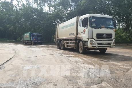 Người dân xã Nam Sơn không còn chặn xe vào bãi rác