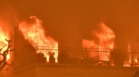 Mỹ: Hàng trăm người mất nơi ở do hỏa hoạn vào ngày Giáng sinh