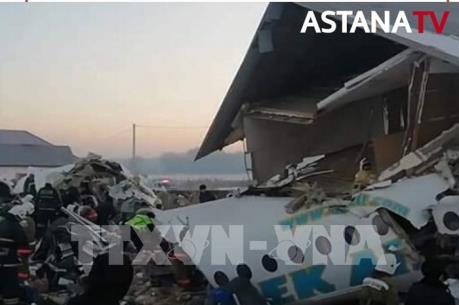 Thông tin mới nhất về vụ rơi máy bay tại Kazakhstan