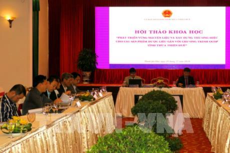 Xây dựng thương hiệu cho các sản phẩm dược liệu
