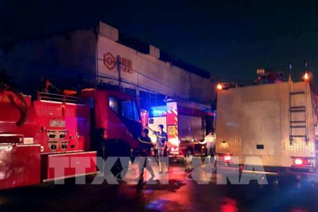 Tp. Hồ Chí Minh: Hỏa hoạn xảy ra tại khu vực phim trường Nhà Bè