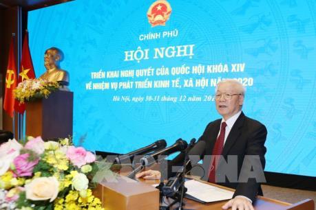 Phát biểu của Tổng Bí thư, Chủ tịch nước tại Hội nghị Chính phủ với các địa phương