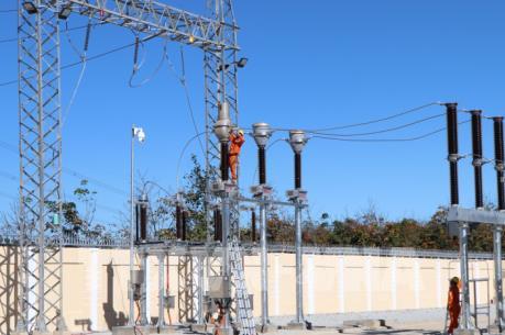 Nghiệm thu và đóng điện trạm biến áp 110kV Bờ Y