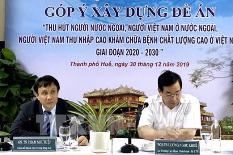 Thu hút người nước ngoài khám chữa bệnh chất lượng cao tại Việt Nam