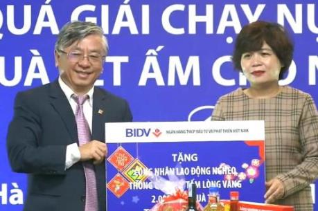 BIDV dành tặng 20 tỷ đồng quà Tết cho người nghèo