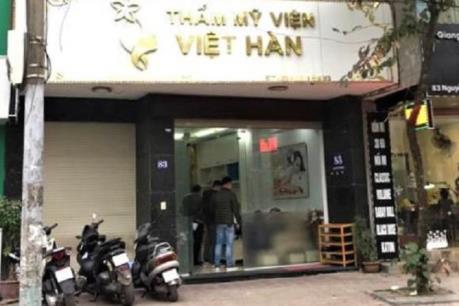 Hà Nội: Thêm một vụ bỏng nặng do hút mỡ tại Thẩm mỹ viện Việt Hàn