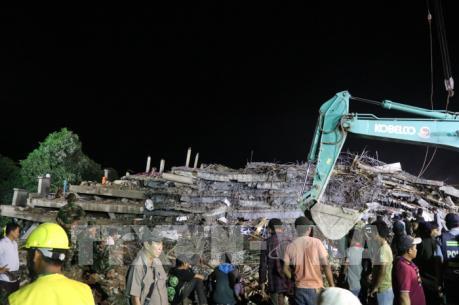 Nhiều người tử vong trong vụ sập công trình tại Campuchia