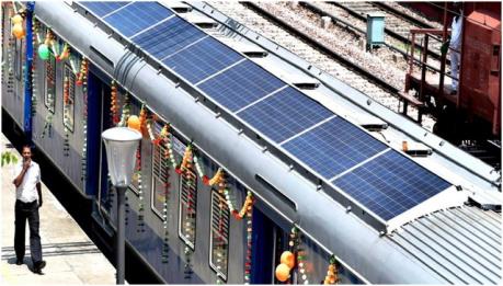 Tàu chạy bằng quang năng - Tương lai “xanh” của ngành đường sắt