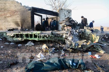 Tìm thấy hộp đen của máy bay Ukraine rơi tại Iran