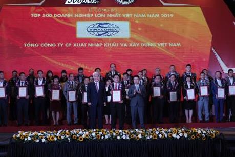 Vinaconex vào Top 3 doanh nghiệp xây dựng lớn nhất Việt Nam