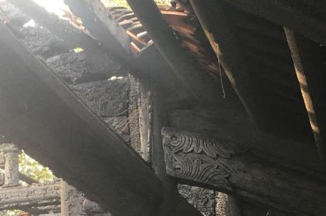 Hà Nội: Cháy di tích chùa Cự Đà
