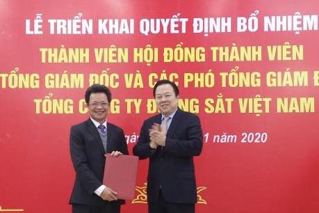 Tổng công ty Đường sắt Việt Nam có Tổng giám đốc mới