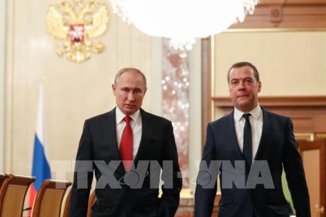 Thủ tướng Nga​ Medvedev sẽ đảm nhận vai trò trong Hội đồng An ninh mới