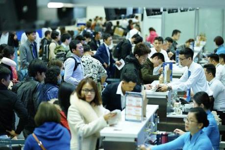 Cảng Nội Bài khuyến cáo hành khách đến trước 3 tiếng để làm thủ tục