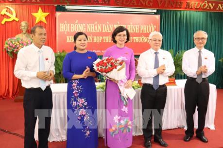 Bà Trần Tuyết Minh được bầu giữ chức Phó Chủ tịch UBND tỉnh Bình Phước