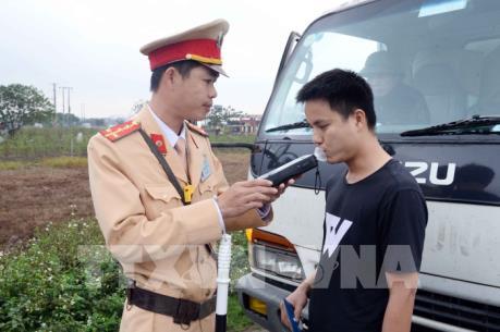 Xử lý nghiêm việc vi phạm nồng độ cồn trong 7 ngày nghỉ Tết