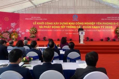 Viglacera khởi công xây dựng Khu công nghiệp Yên Phong 2C