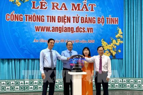 Ra mắt Cổng thông tin điện tử Đảng bộ tỉnh An Giang