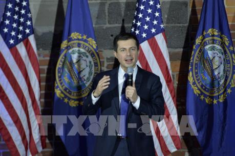 Bầu cử Mỹ 2020: Ứng cử viên Buttigieg tạm dẫn đầu cuộc bầu cử sơ bộ ở Iowa