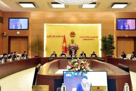 Ngày 10/2, khai mạc Phiên họp thứ 42 của Ủy ban Thường vụ Quốc hội