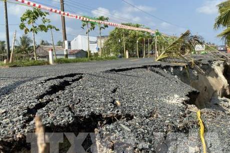 Cà Mau thành lập tổ giám định nguyên nhân gây sụt lún tuyến đường hơn 700 tỷ đồng