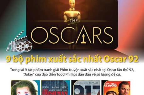 9 bộ phim xuất sắc nhất Oscar 92