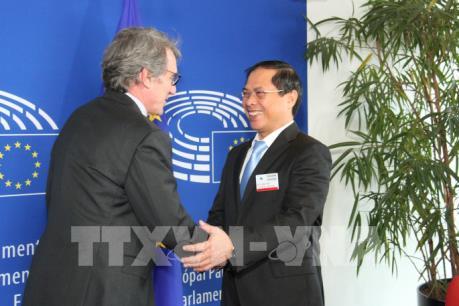 Chủ tịch Nghị viện châu Âu ủng hộ thúc đẩy quan hệ hợp tác toàn diện EU - Việt Nam