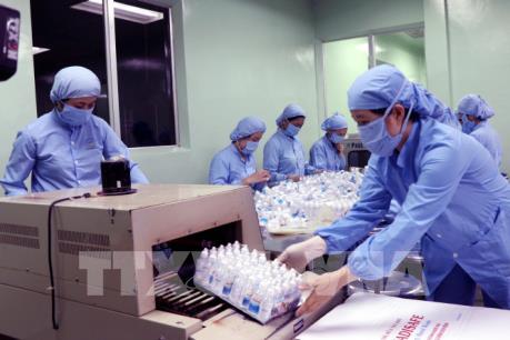 Dược Hà Tĩnh sản xuất Gel rửa tay khô HADISAFE