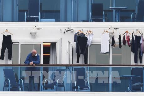 Nhật Bản xác nhận 355 ca nhiễm COVID-19 trên du thuyền Diamond Princess