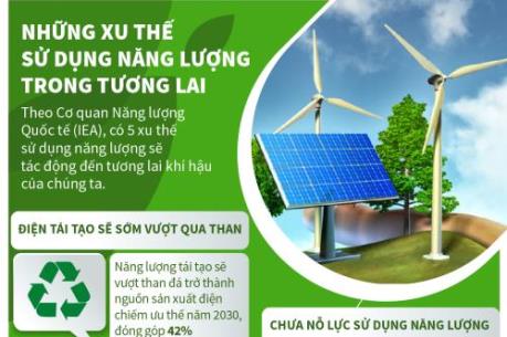 Những xu thế sử dụng năng lượng trong tương lai